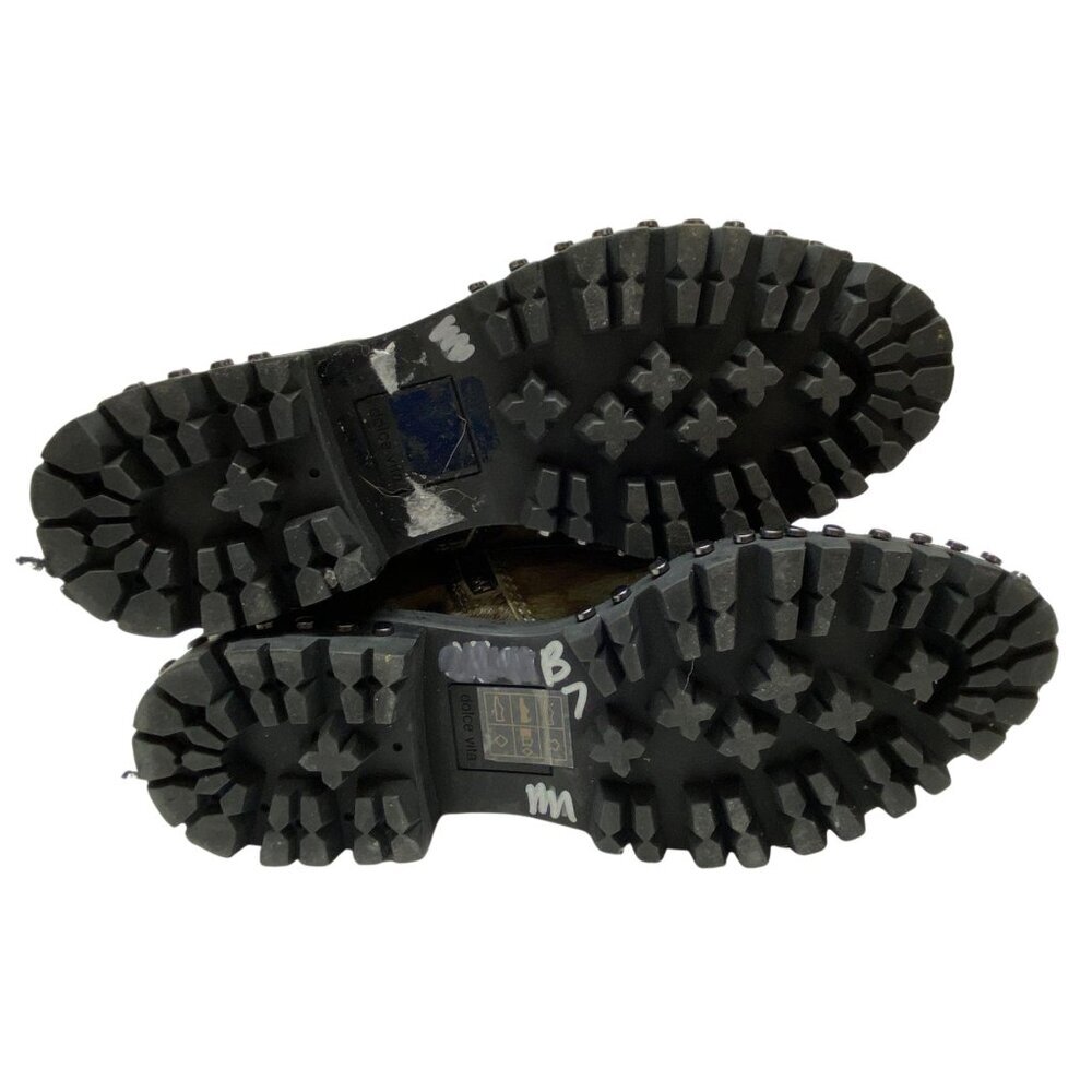 Dolce Vita Prest Lace Up Boot Camo Grunge Combat Moto Studded Streetwear Y2K 7 - Picture 7 of 8